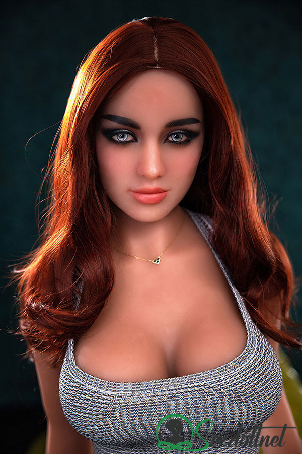 D03041y』15『Joey』 158cm E-Cup Slash Sex Doll com Bordeaux Hair D03041 10 - 『Joey』158cm E-Cup Bambola Del Sesso Snella Con Capelli Bordeaux